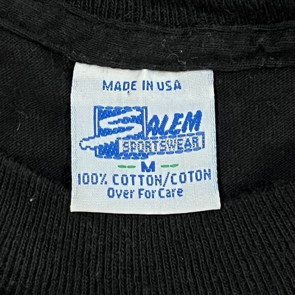 RARE Vintage 90s Salem Chicago Bulls 1996 NBA Finals Champions Ring Shirt Medium - Picture 4 of 5